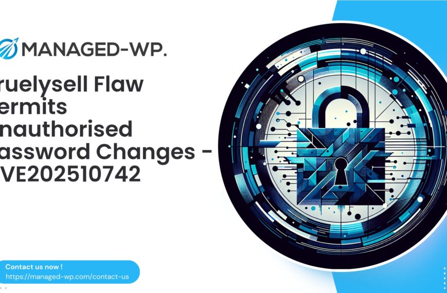 Unauthenticated Password Reset Flaw in Truelysell | CVE202510742 | 2025-10-16