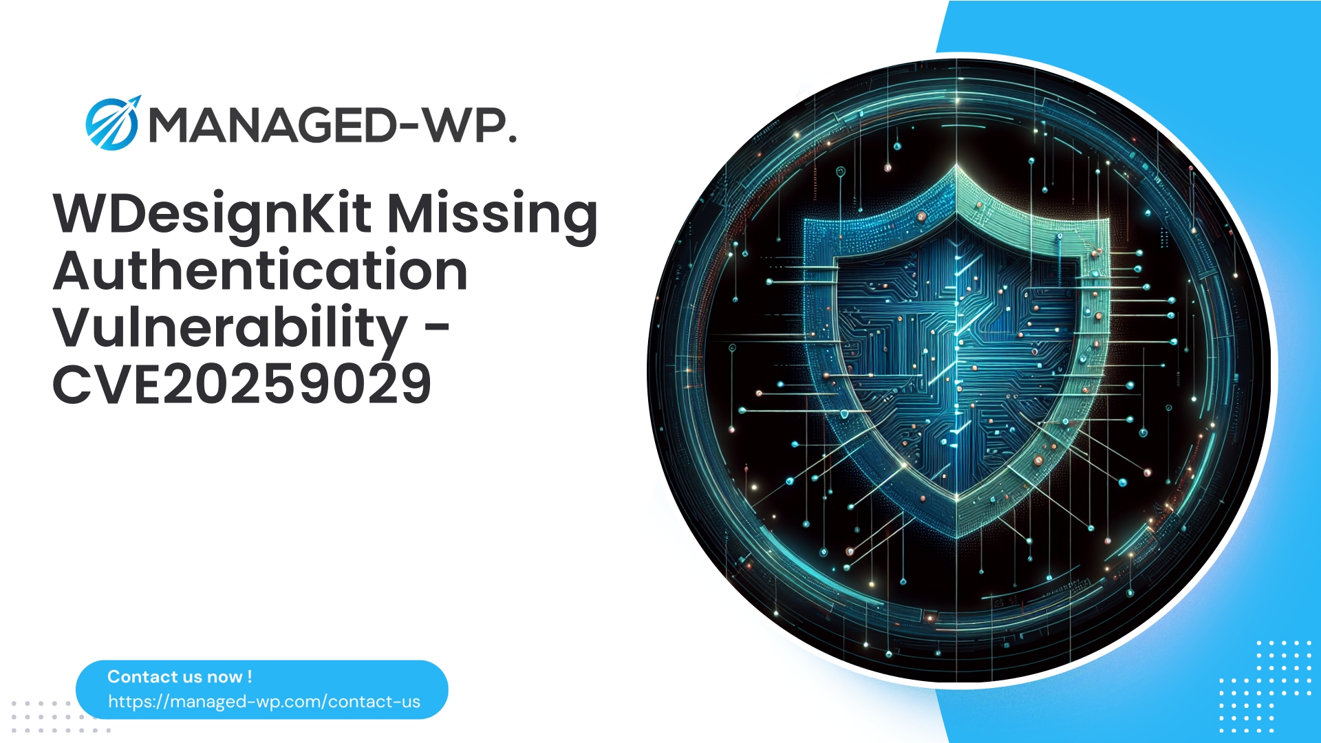 WDesignKit Review Submission Authentication Bypass | CVE20259029 | 2025-10-03
