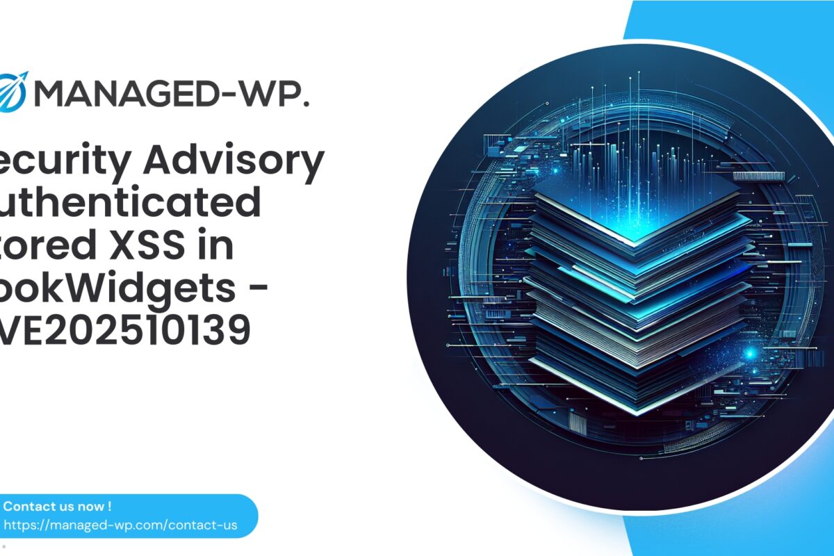 Authenticated Stored XSS in BookWidgets Plugin |…
