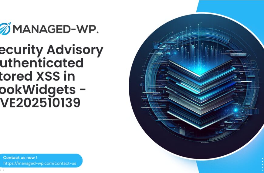 Authenticated Stored XSS in BookWidgets Plugin | CVE202510139 | 2025-10-15