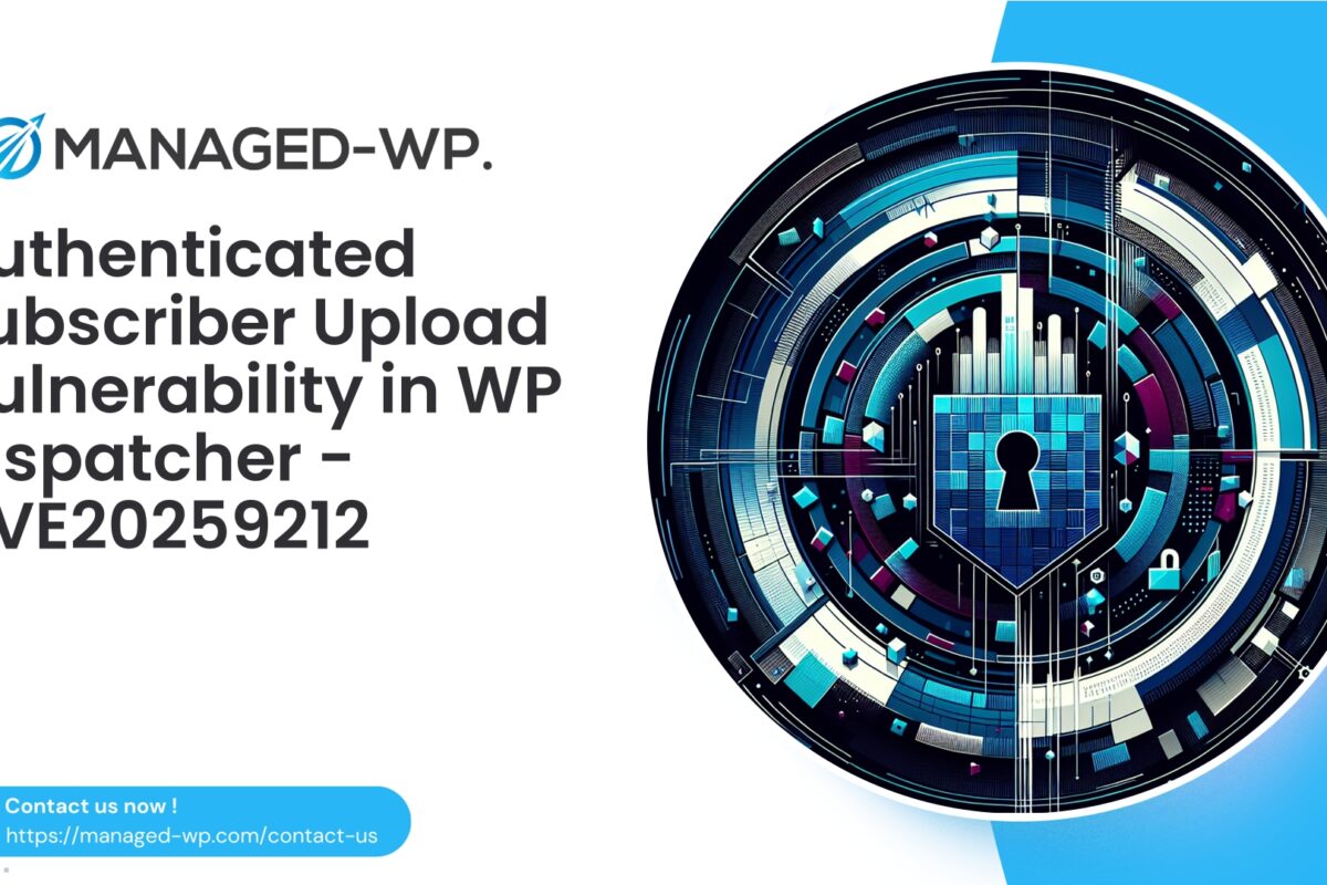 Critical Authenticated Subscriber File Upload Vulnerability |...