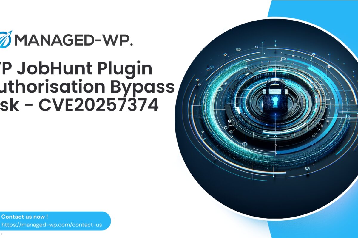 Critical Authenticated Authorization Bypass in WP JobHunt…