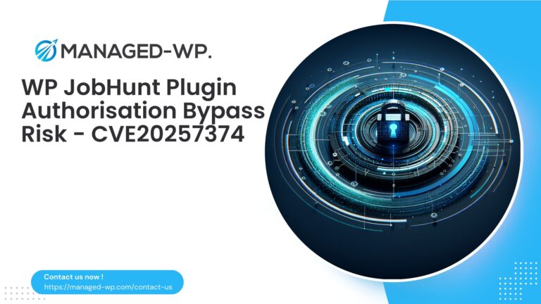 Critical Authenticated Authorization Bypass in WP JobHunt…
