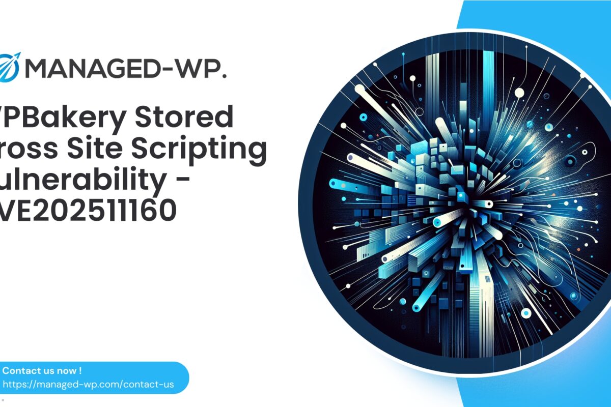 Critical WPBakery Stored Cross Site Scripting Risk…