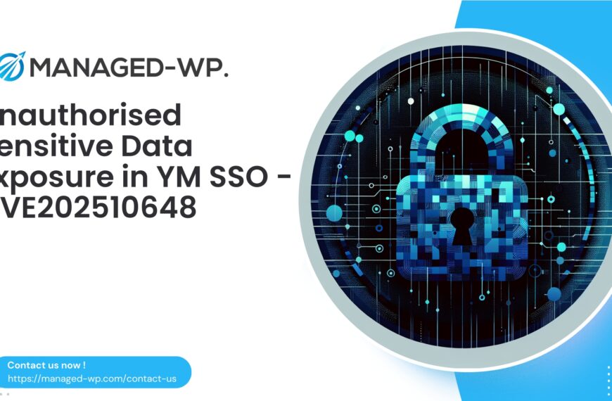 Unauthenticated Data Exposure in YM SSO Login | CVE202510648 | 2025-10-15