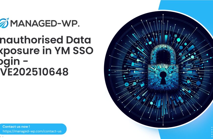 YourMembership SSO Unauthenticated Access Exposes Data | CVE202510648 | 2025-10-15