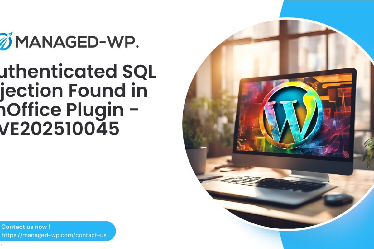 Editor Level SQL Injection in onOffice Plugin…