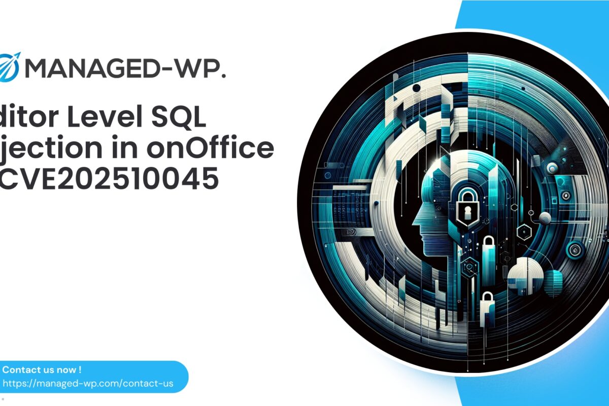 Critical Authenticated Editor SQL Injection in onOffice…
