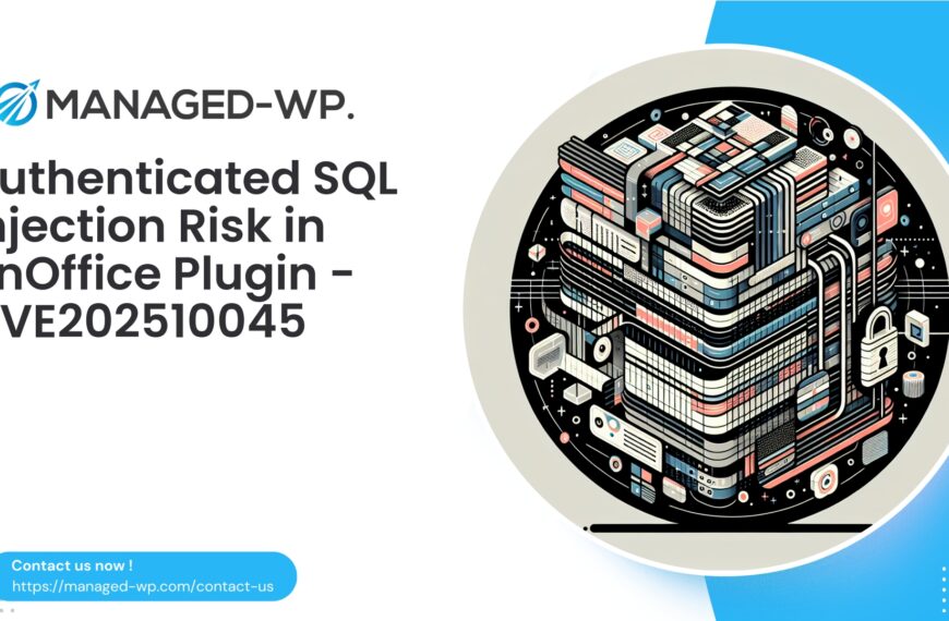Critical Authenticated SQL Injection in onOffice Plugin | CVE202510045 | 2025-10-15