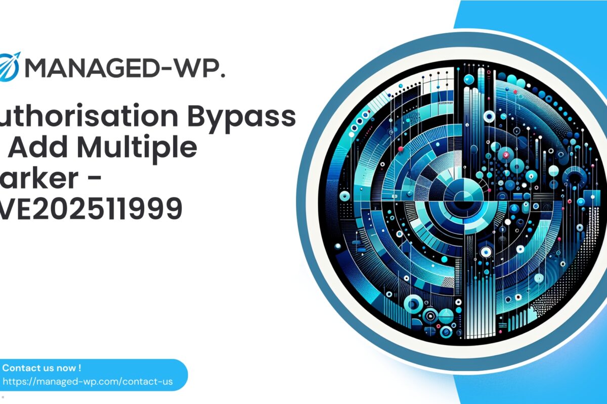 Unauthorized Settings Update in Add Multiple Marker…