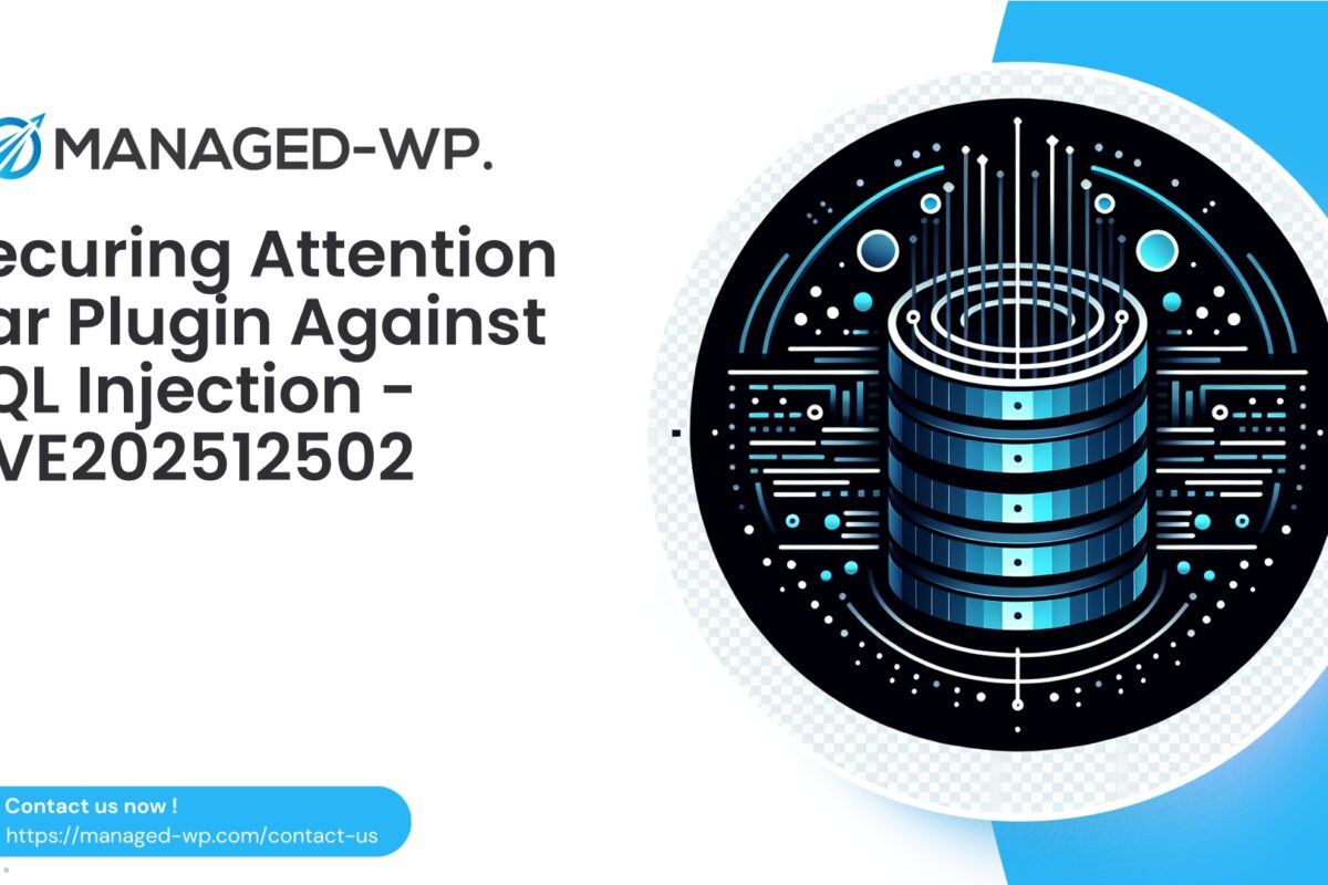 Attention Bar Plugin SQL Injection Advisory |...