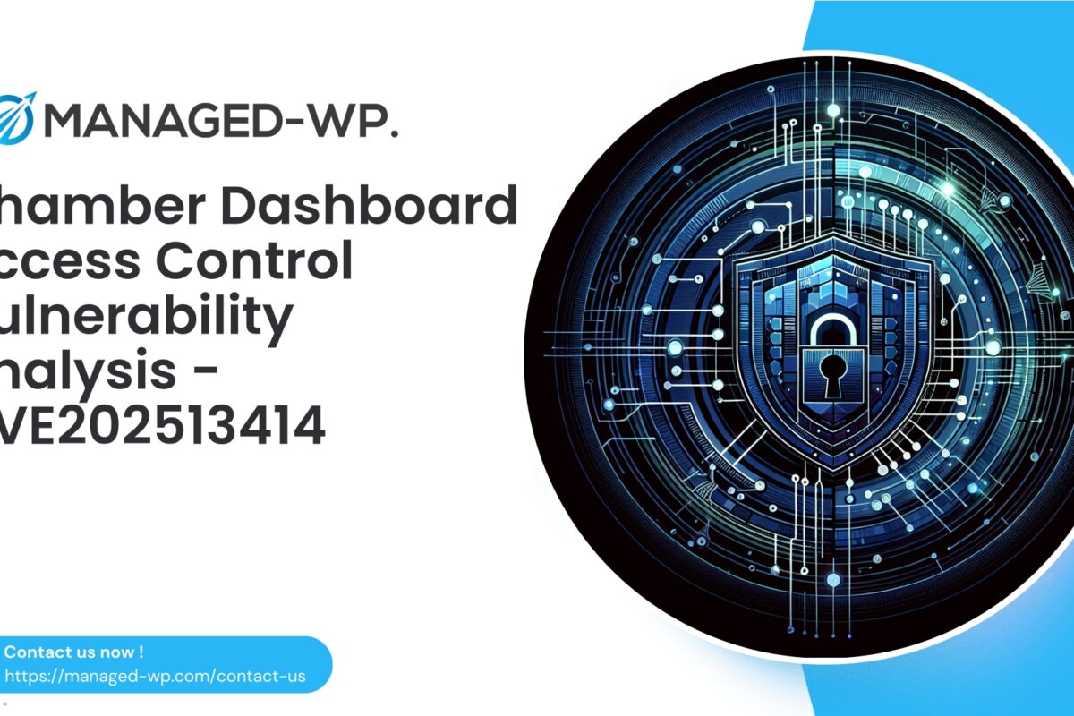 Mitigating Broken Access Control in Chamber Dashboard...