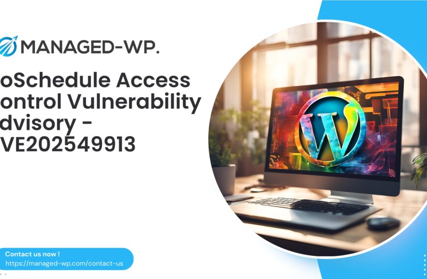 CoSchedule Plugin Vulnerable to Access Control Bypass | CVE202549913 | 2025-11-16