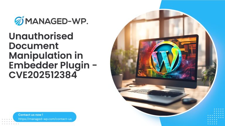 Critical Document Embedder Authorization Bypass | CVE202512384...