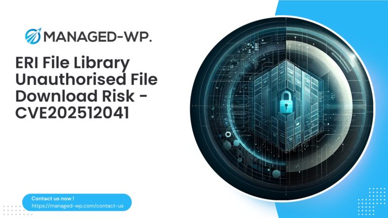 Unauthorized Protected File Access in ERI Library…