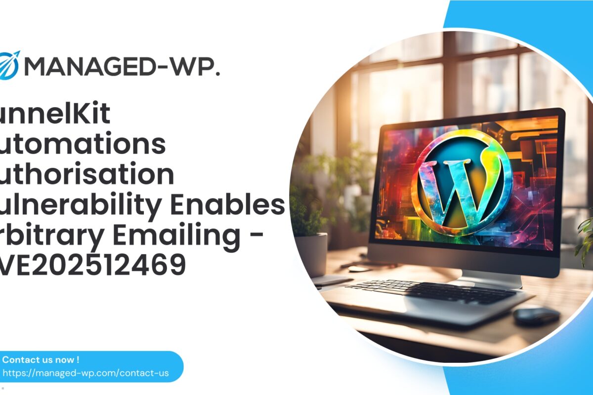 Authorization Bypass Enables Email Sending in FunnelKit…