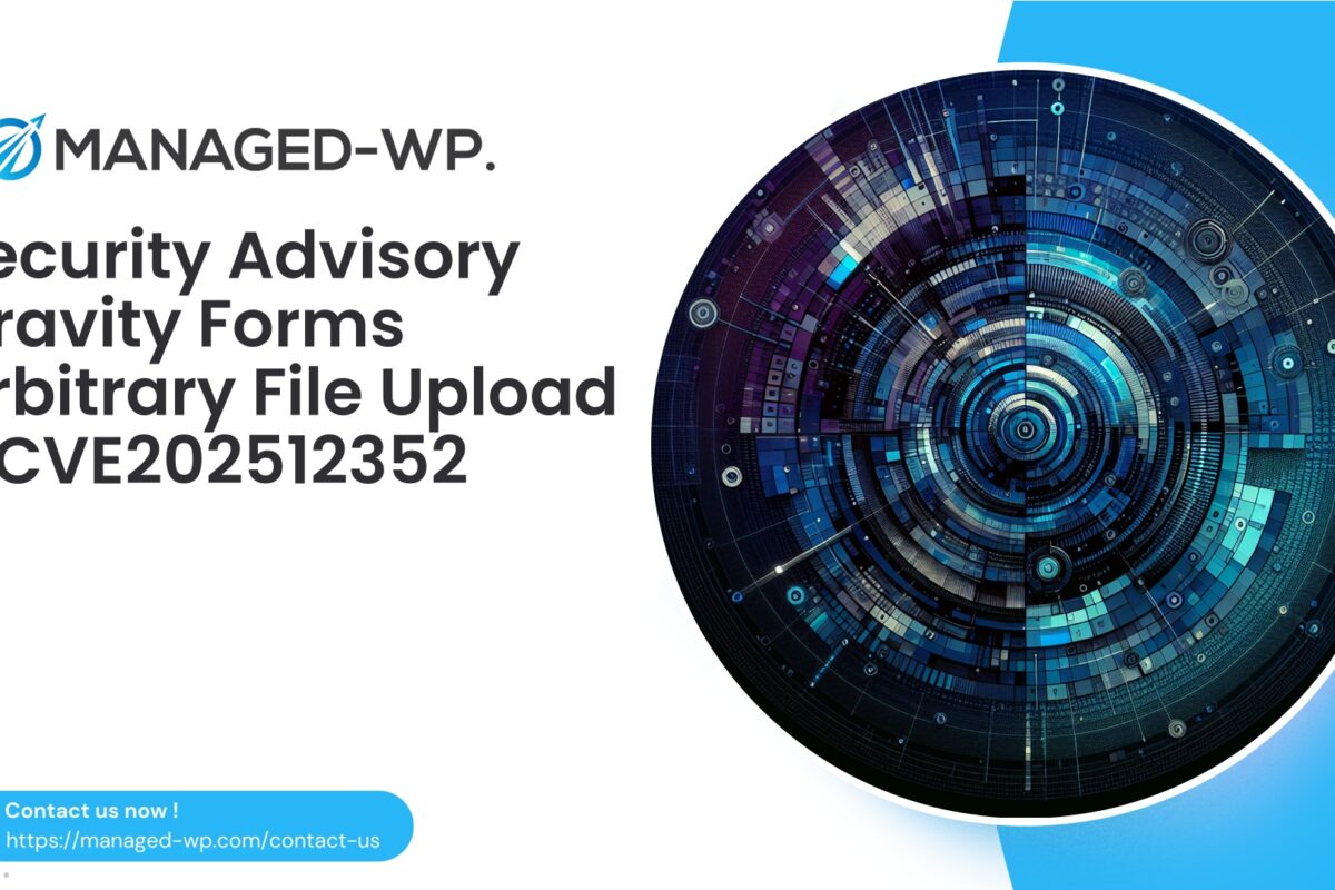 Critical Gravity Forms Arbitrary File Upload Vulnerability...