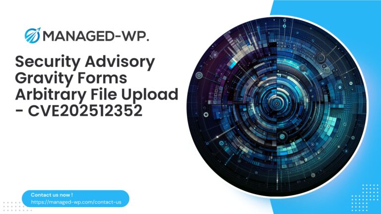 Critical Gravity Forms Arbitrary File Upload Vulnerability…