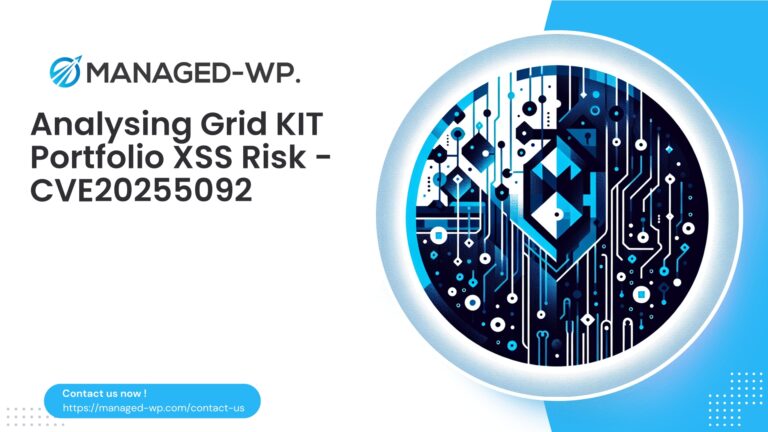 Security Advisory XSS in Grid Kit Portfolio…