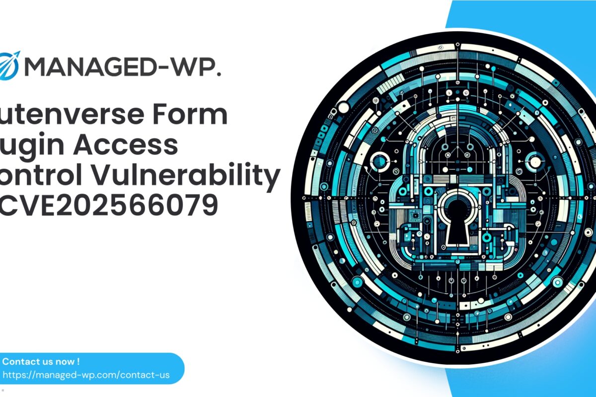 Critical Gutenverse Form Access Control Vulnerability |...
