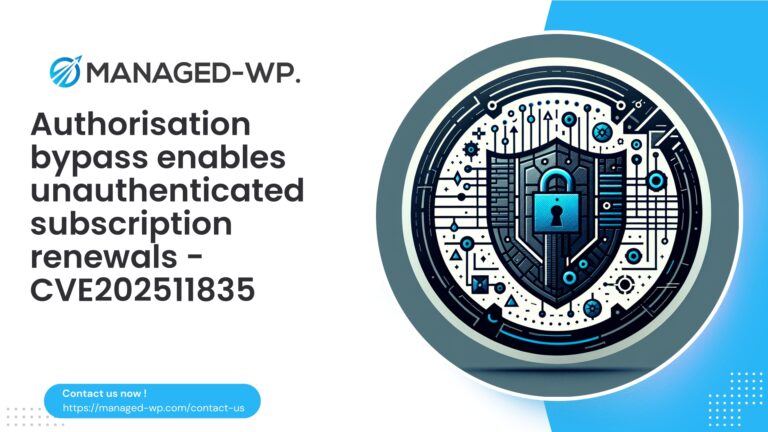 Critical Authorization Flaw in Paid Membership Subscriptions...