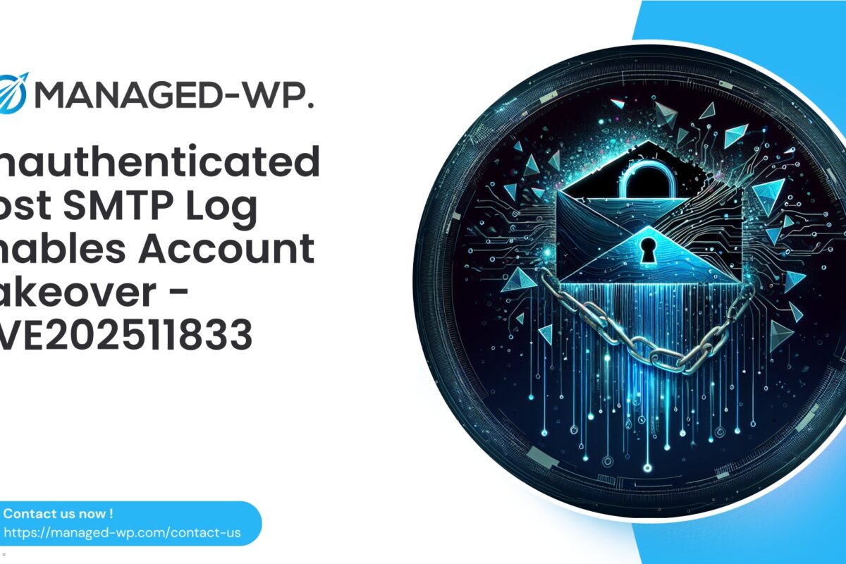 Post SMTP Missing Authorization Enables Account Takeover…