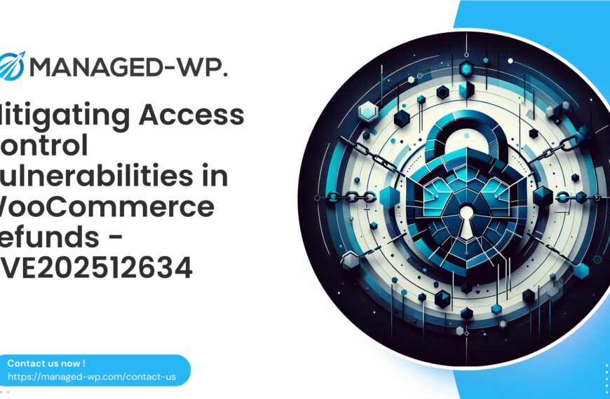 Mitigating Broken Access Control in WooCommerce Refunds | CVE202512634 | 2025-11-24