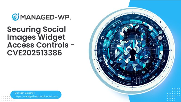 Critical Access Control Vulnerability in WordPress Plugin...