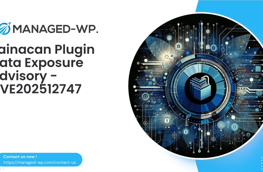 Critical Data Exposure in Tainacan Plugin | CVE202512747 | 2025-11-20