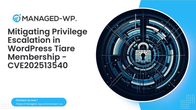 Tiare Membership Plugin Privilege Escalation Advisory |…