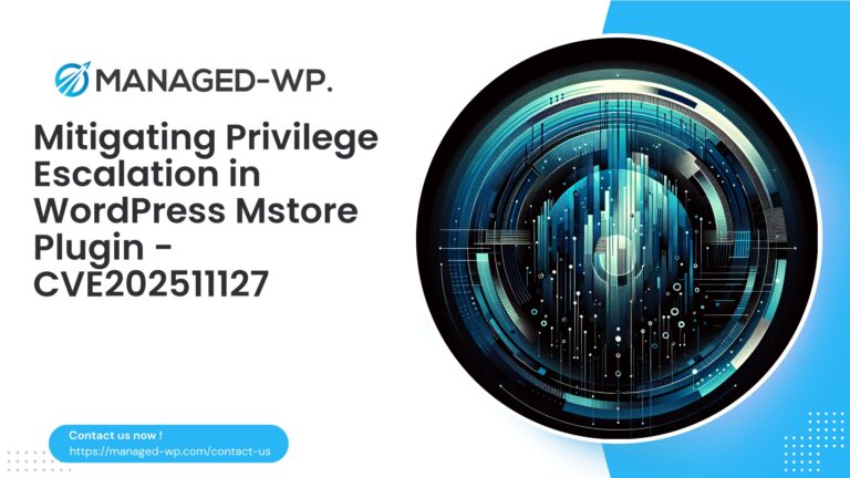 Mstore Mobile Plugin Privilege Escalation Advisory |...
