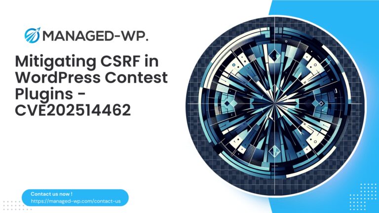 Critical CSRF Risk in Lucky Draw Plugin...