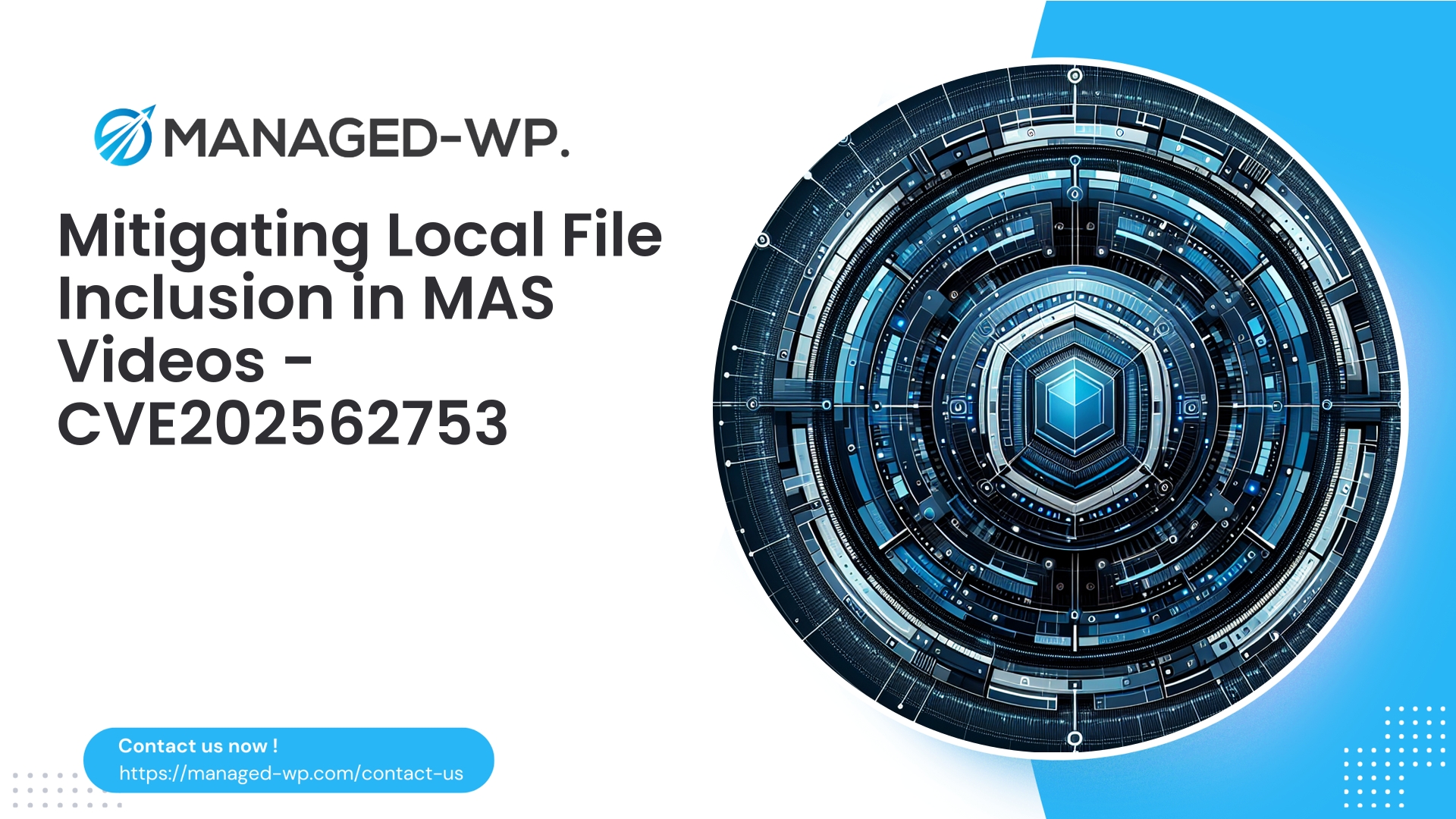 Preventing Local File Inclusion in MAS Videos | CVE202562753 | 2025-12-30