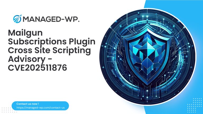 Mitigating XSS Vulnerabilities in Mailgun Plugin |...