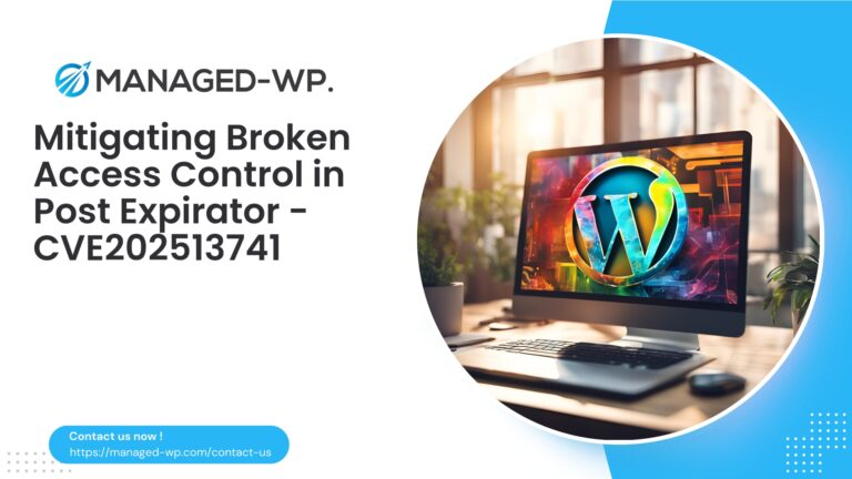 Critical Access Control Vulnerability in Post Expirator...