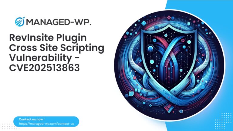 Mitigating RevInsite Cross Site Scripting Vulnerability |...