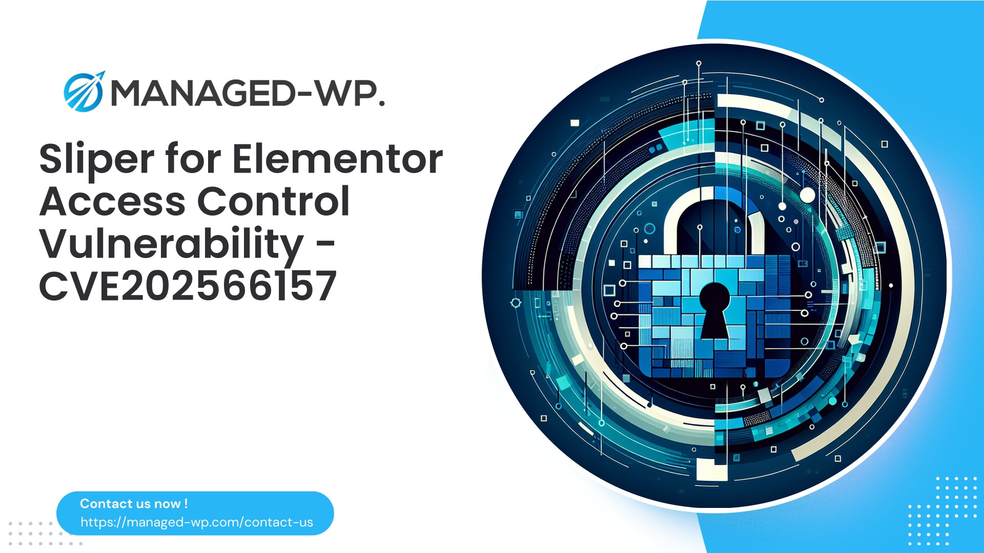 Critical Access Control Bug in Sliper Elementor | CVE202566157 | 2025-12-31