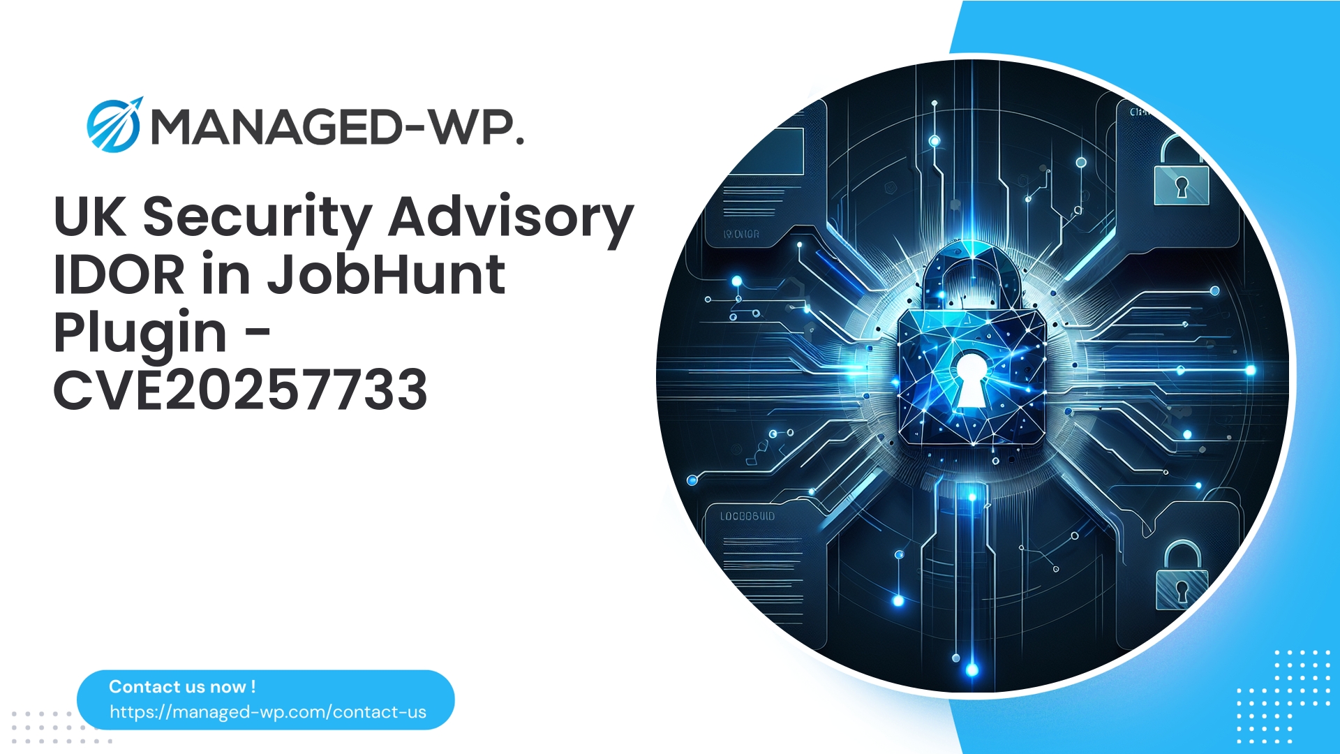 Exploitable IDOR in WordPress JobHunt Plugin | CVE20257733 | 2025-12-25