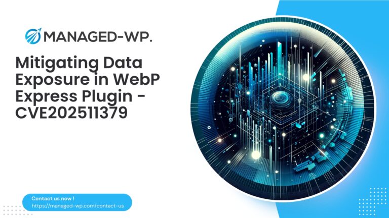 Assessing Sensitive Data Exposure in WebP Express…
