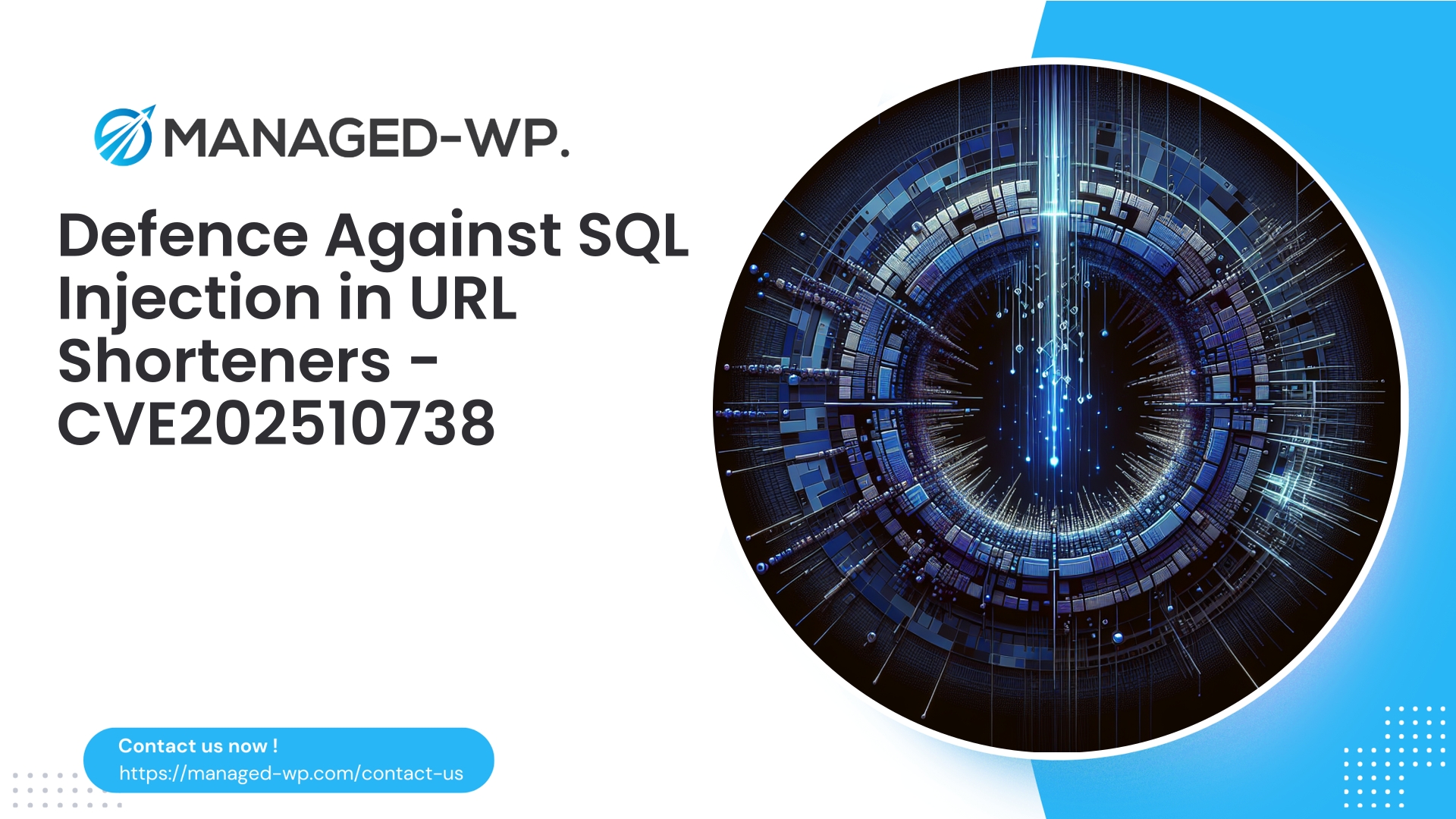 Critical WordPress URL Shortener SQL Injection | CVE202510738 | 2025-12-16
