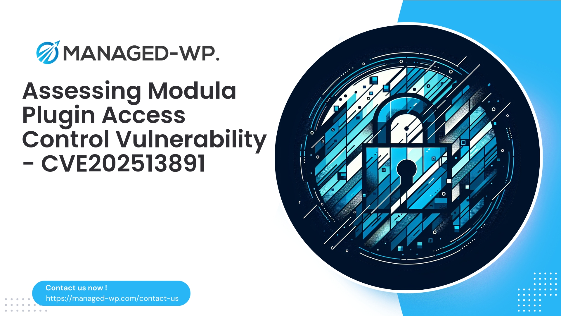 Modula Gallery Access Control Vulnerability | CVE202513891 | 2026-01-30