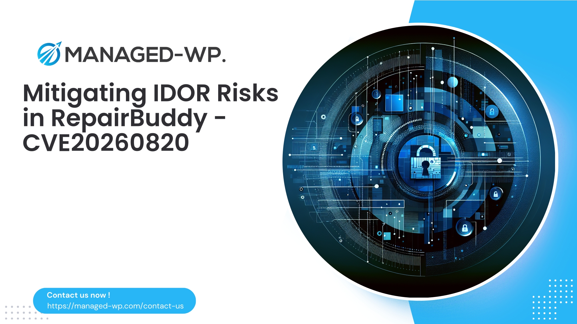 RepairBuddy IDOR Vulnerability Analysis | CVE20260820 | 2026-01-18