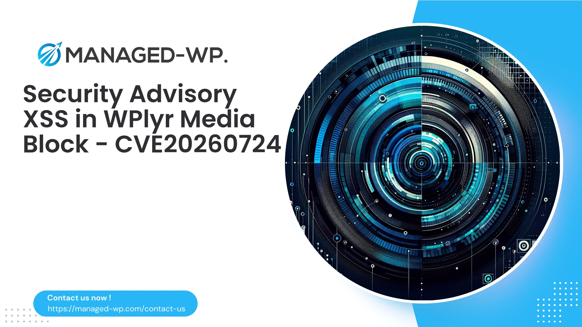 Critical XSS Vulnerability in WPlyr Media Block | CVE20260724 | 2026-02-12