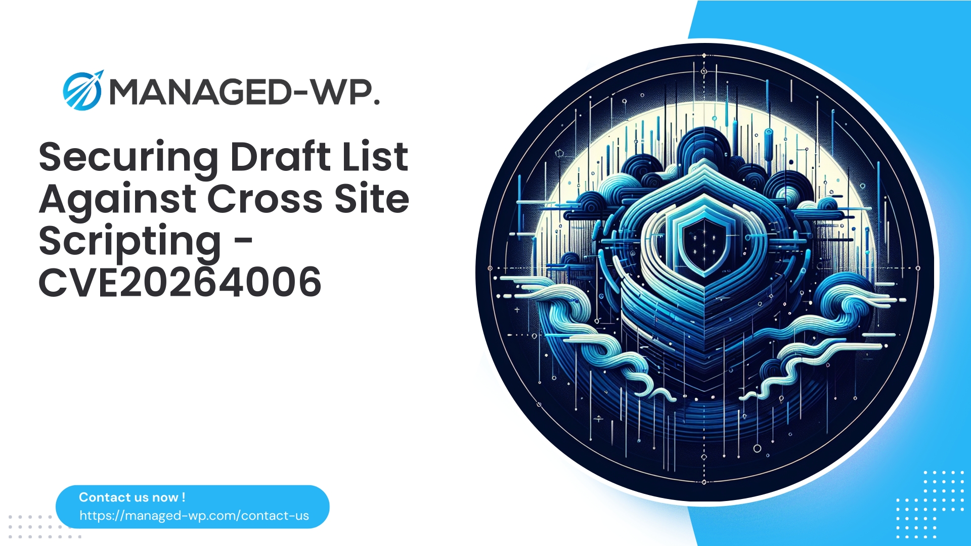 Critical XSS in WordPress Draft List Plugin | CVE20264006 | 2026-03-21