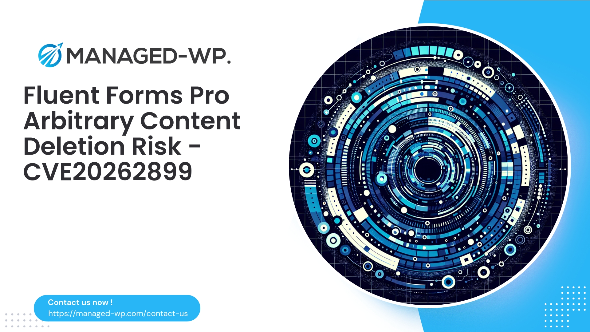 Fluent Forms Pro Arbitrary Deletion Advisory | CVE20262899 | 2026-03-05