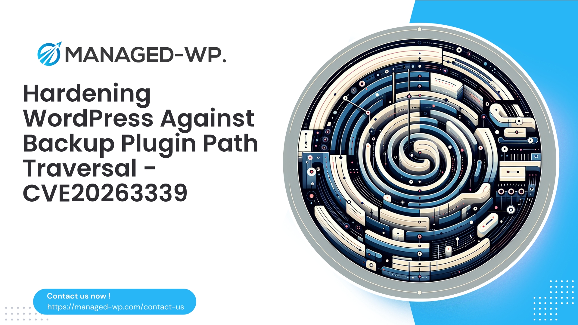 Mitigating Path Traversal in Backup Plugin | CVE20263339 | 2026-03-22