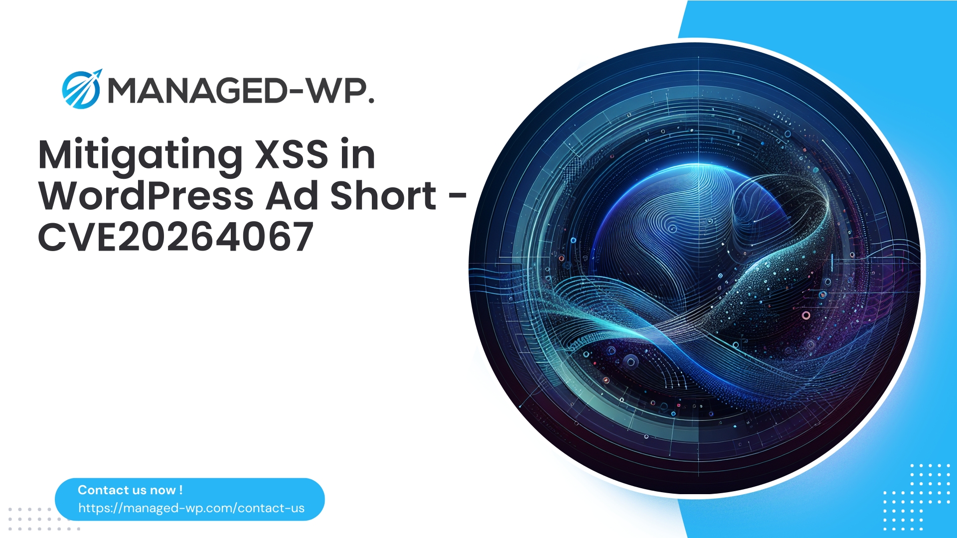 XSS Vulnerability in Ad Short Plugin | CVE20264067 | 2026-03-23