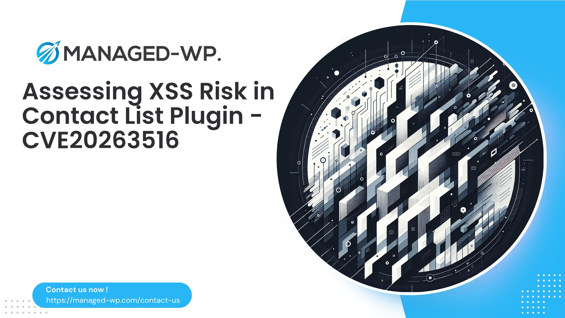 Mitigating XSS in WordPress Contact List Plugin | CVE20263516 | 2026-03-22