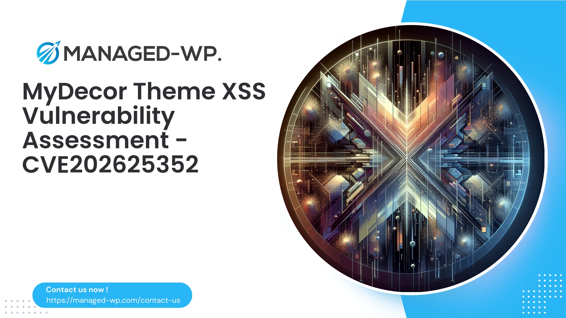 MyDecor Theme XSS Vulnerability Analysis | CVE202625352 | 2026-03-22