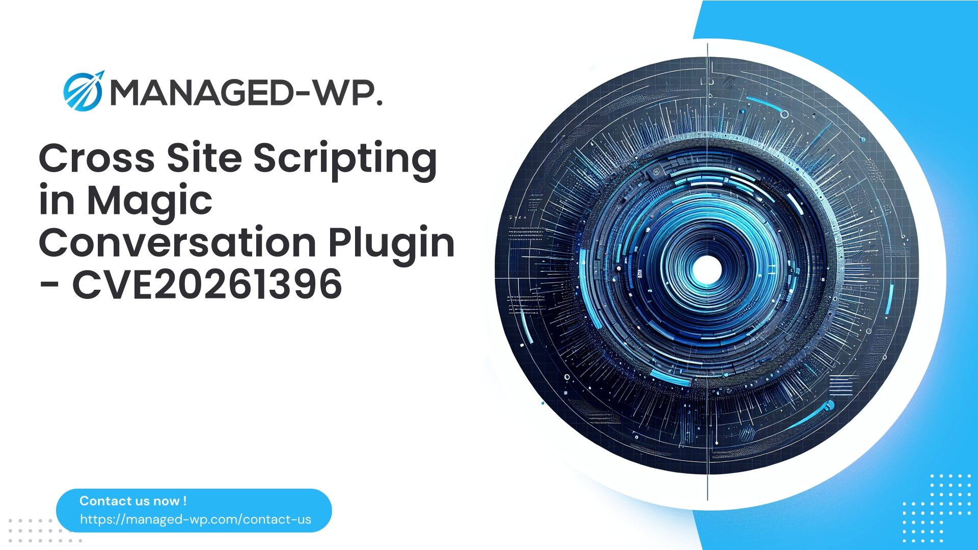 XSS Vulnerability in Magic Conversation Plugin | CVE20261396 | 2026-04-08